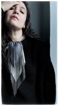 Image 5 of CROW MEDIUM Necklace - Grigi Infiniti
