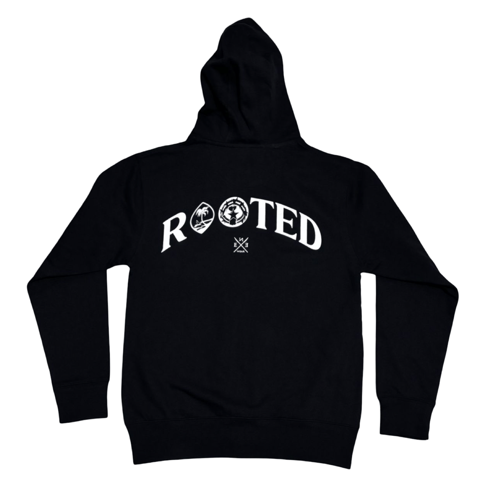 Image of Rooted ( zip up hoodie )