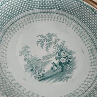 Image 4 of Gorgeous Little Weathered Green Bowl