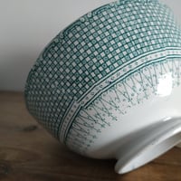 Image 2 of Gorgeous Little Weathered Green Bowl