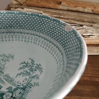 Image 6 of Gorgeous Little Weathered Green Bowl