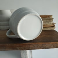 Image 8 of Lovely Simple White Banded Jugs