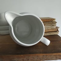 Image 9 of Lovely Simple White Banded Jugs