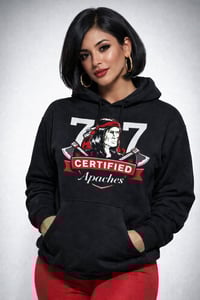 Image 3 of Vintage Vallejo Apaches / Hoodie Black