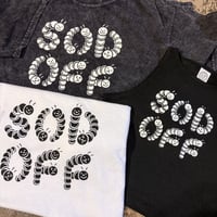 Image 2 of SOD OFF Caterpillar White Unisex T-shirt