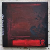 Image 1 of Sean Worrall - Glory Back – Electric Painting No.41 - Acrylic on canvas, 20x20cm