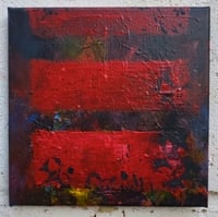 Image 1 of Sean Worrall - And Knowing What Is To Come... (Jan 2026) - Acrylic on canvas, 20x20cm 