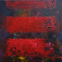 Image 4 of Sean Worrall - And Knowing What Is To Come... (Jan 2026) - Acrylic on canvas, 20x20cm 