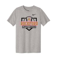 Youth Nike Grey Wicking tee