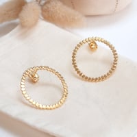 Image 1 of Boucles Iris 25 mm