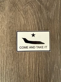 Image 2 of T-1 Jayhawk Come and Take It Sticker