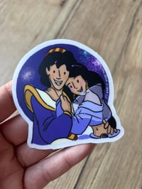 CLEAR Aladdin Sticker