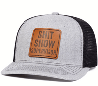 Image 2 of Shit Show Supervisor Patch Hat