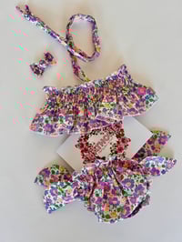 Image 5 of Bikini en liberty Stoneley fluo mauve