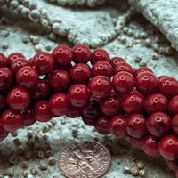 Image 1 of 8mm Czech Glass Druk Beads (Round)