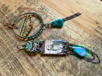 Image 6 of Asymmetrical 'Salt of the Earth' earrings . n17