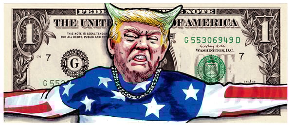 Image of Real Dollar Original. Twisted Fire Starter.