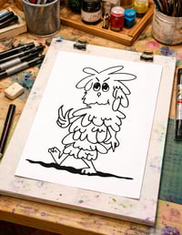 Image 3 of "PEACE WALKER" ORIGINAL DRAWINGS