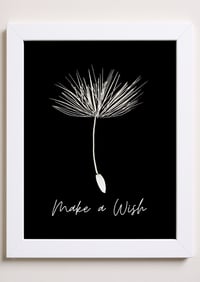 Image 6 of Dandelion Seed Art | Make a Wish Print 