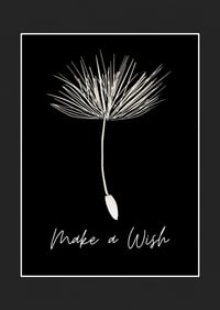 Image 7 of Dandelion Seed Art | Make a Wish Print 