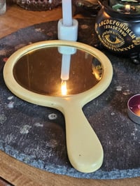 Image 5 of Manifestation Divination and Spirit Gazing Vintage Handheld Mirror 