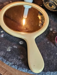 Image 7 of Manifestation Divination and Spirit Gazing Vintage Handheld Mirror 