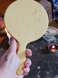 Image 6 of Manifestation Divination and Spirit Gazing Vintage Handheld Mirror 