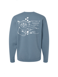 Image 5 of Random Cats. Crewnecks. 6 Colors.