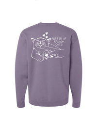 Image 7 of Random Cats. Crewnecks. 6 Colors.