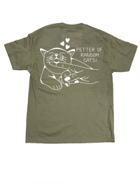 Image 4 of Random Cats. Shirts. 5 Colors.