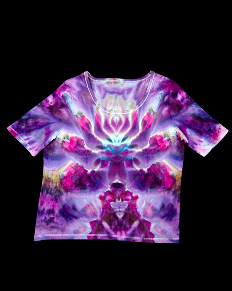 Image of Tie Dye Shirt -Lotus Deity | Handmade in Utah