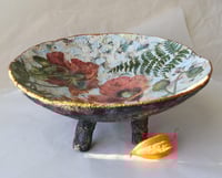 Image 6 of Handmade Paper Mache Bowl | Botanical Eco Home Decor – ArtMood