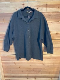 Image 1 of Men’s fleece button up 496