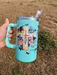 Image 2 of 20oz Stainless Steel Faith Mug 