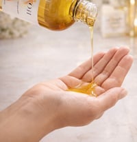 Image 2 of Honey & Oat 8 oz Shower Oil-Handmade Nourishing Body Oil