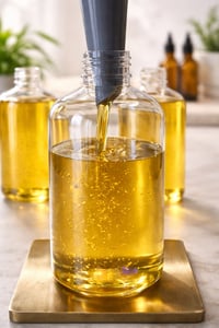 Image 3 of Honey & Oat 8 oz Shower Oil-Handmade Nourishing Body Oil