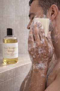 Image 2 of Gentle Soap Bar & Shower Oil 8 oz