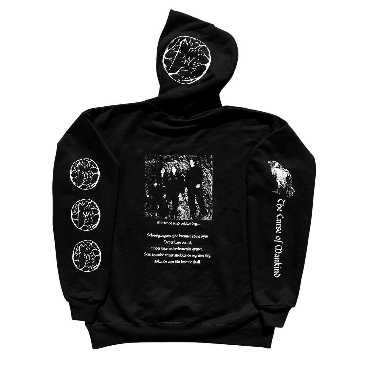 Image of THE CURSE OF MANKIND (HOODIE)