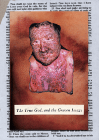 PRINT - THE TRUE GOD, AND THE GRAVEN IMAGE