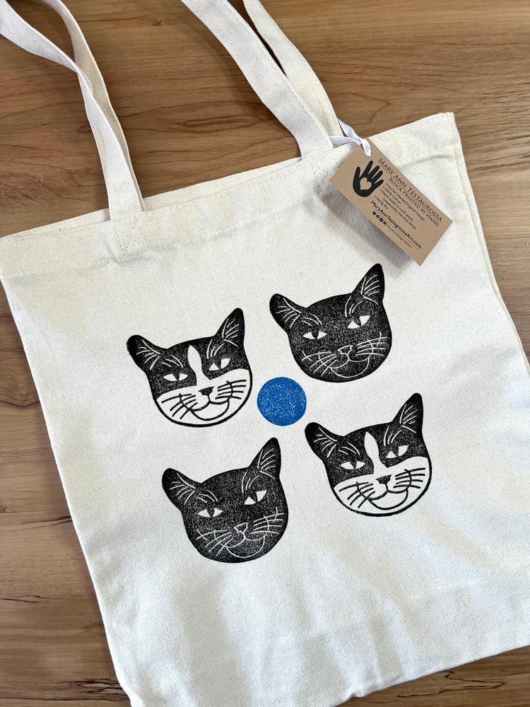 Image of Kitty Tote Bag (only 1 available)
