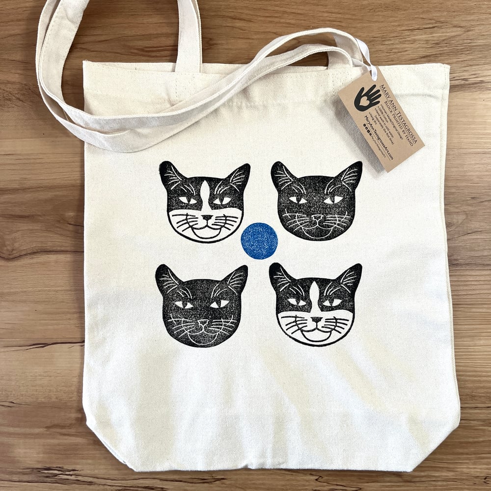 Image of Kitty Tote Bag (only 1 available)