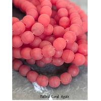 Image 2 of 6mm Czech Glass Druks (25pc) | Matte + Picasso + Etched Rounds | Czech Glass Beads 
