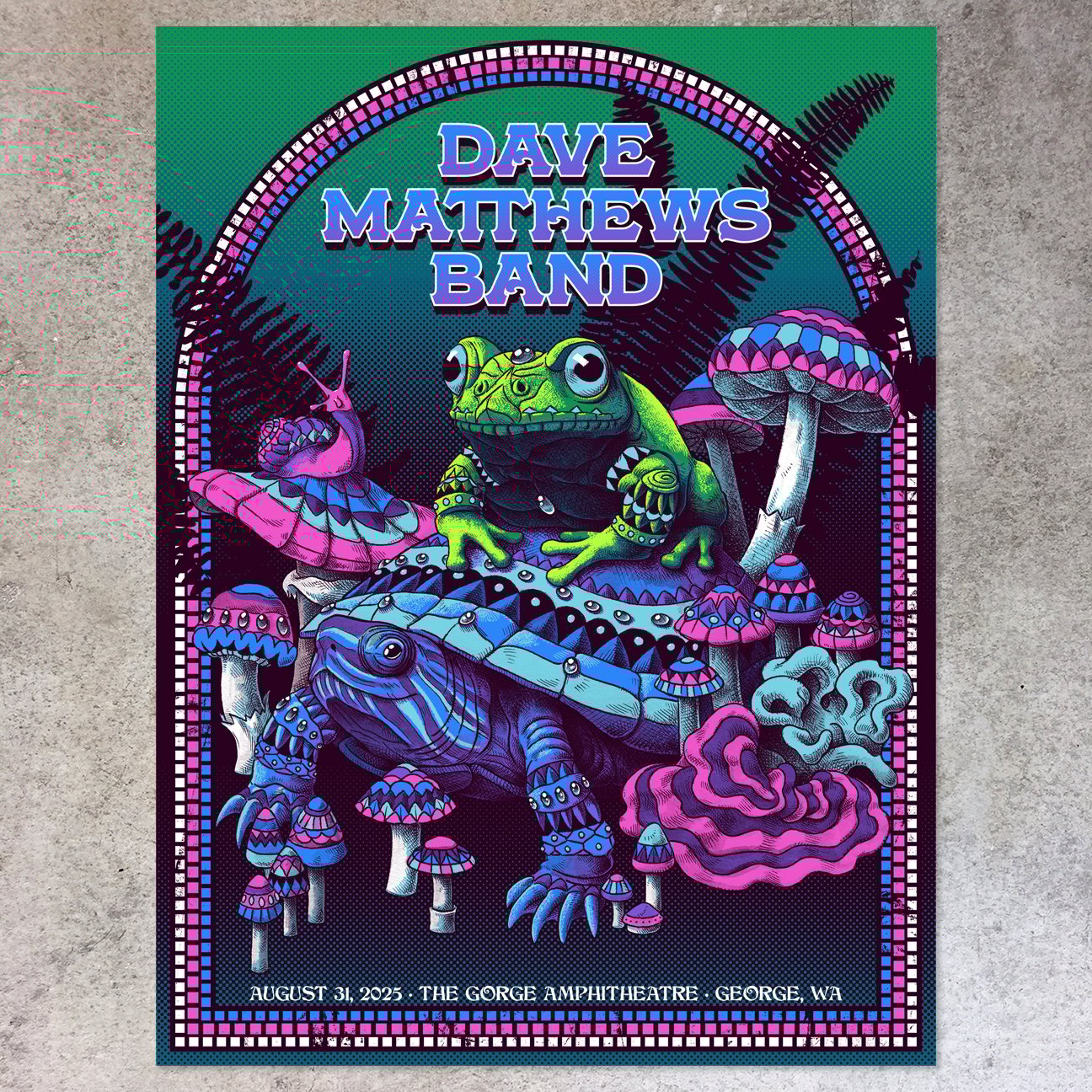 F4D Studios — DMB Gorge 2025 Posters