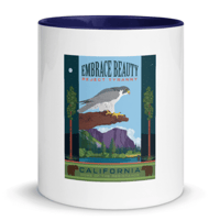 Image 1 of California Resistance Mug with Color Inside
