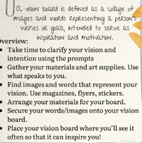 Image 3 of Vision Board Workbook Zine Digital Download 2026