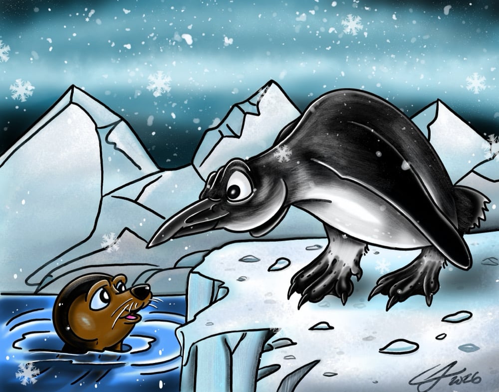 Image of It sure is cold