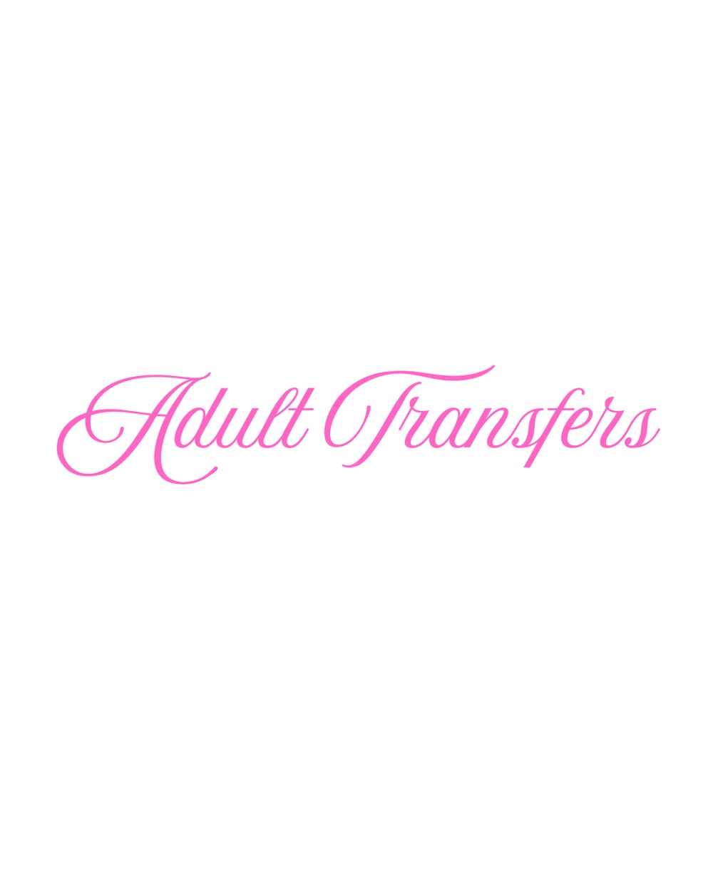 Image of Apparel Transfers (Please Read prior to selecting a Transfer)