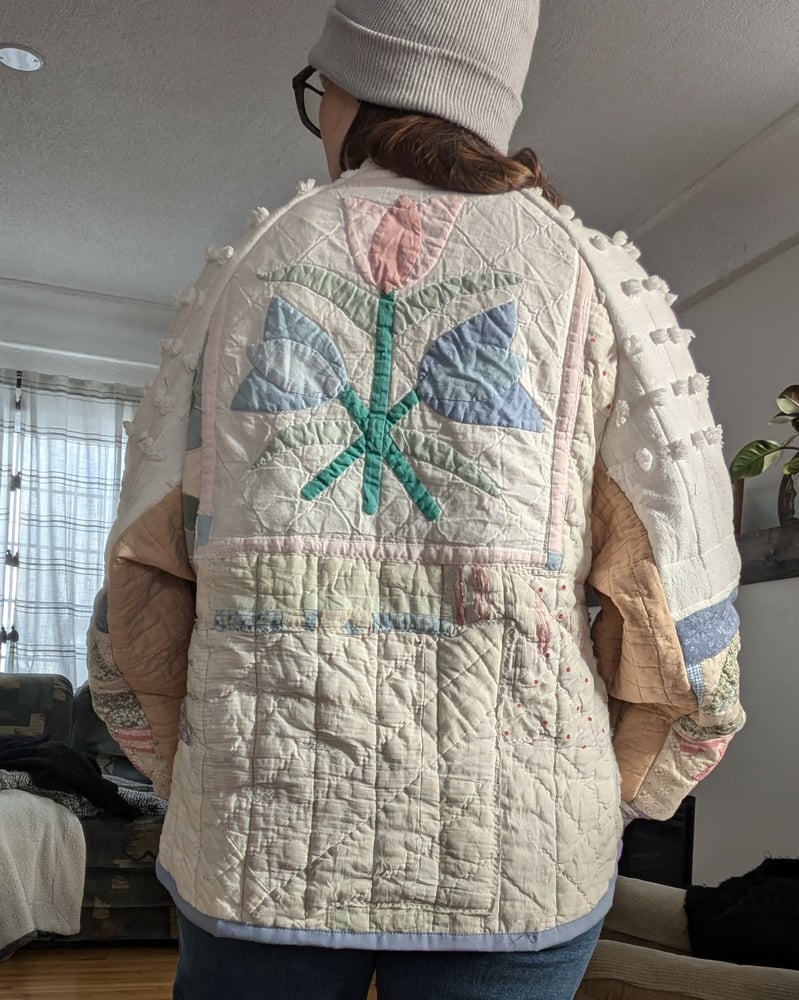 Image of The Tundra Patchwork Quilt Coat