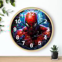 Image 1 of Spider Hero Clock