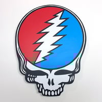 18" Woodcut Stealie Painting